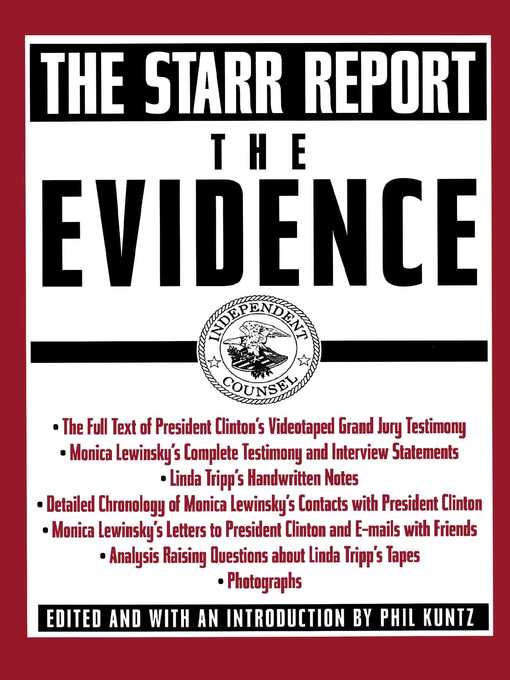 Title details for The Evidence by Phil Kuntz - Wait list